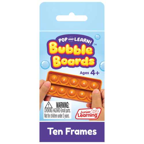 Ten Frames Pop and Learn&trade; Bubble Boards