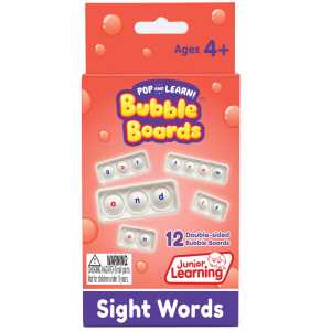 Sight Word Bubble Boards, Set of 12