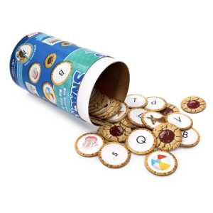 Alphabet Snacks Letter Cards, 90 Pieces