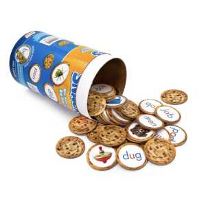 CVC Snacks Word Cards, 90 Pieces