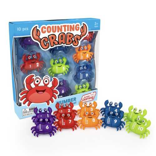 Counting Crabs Math Activity Set, 20 Pieces