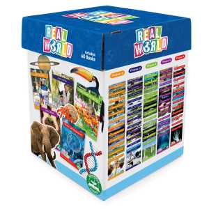 Decodable Readers, Real World Readers, 60 Books