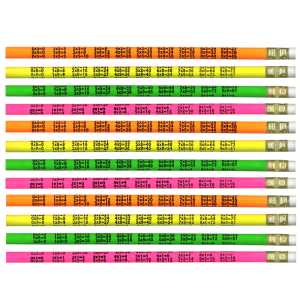 Multiplication Pencils, Pack of 12