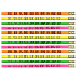 Pencils Multiplication, 12 Per Pack, 12 Packs