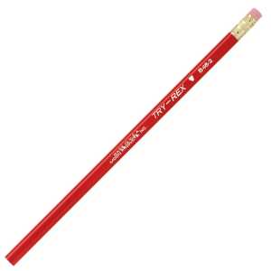 Try Rex&reg; Pencil, Regular with Eraser, Pack of 12