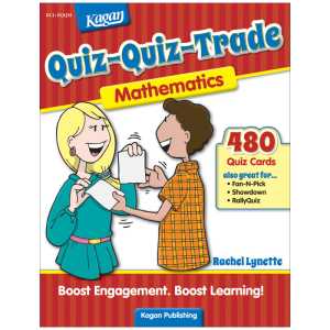 Quiz-Quiz-Trade: Mathematics, Grades 3-6