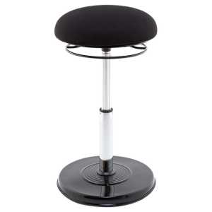Office PLUS Everyday Adjustable Chair 18.5-26.75", Black