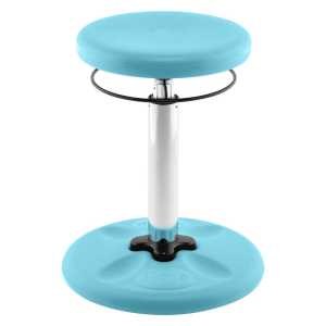Kids Adjustable Tall Wobble Chair 16.5-24", Pale Blue