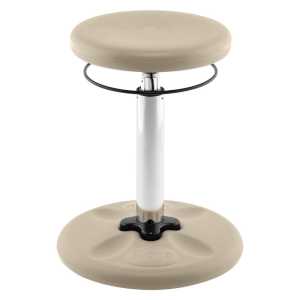 Kids Adjustable Tall Wobble Chair 16.5-24", Sand Dollar