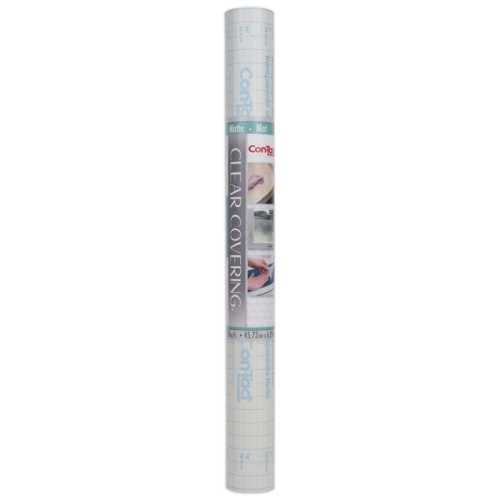 Clear Cover&trade; Adhesive Covering, Clear, 18