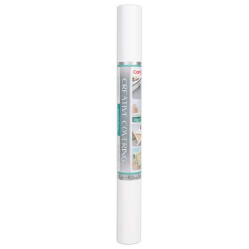 Creative Covering&trade; Adhesive Covering, White, 18