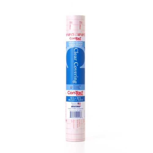 Clear Cover Matte Adhesive Roll 12