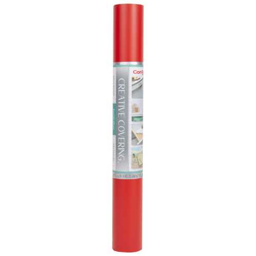 Creative Covering&trade; Adhesive Covering, Red, 18