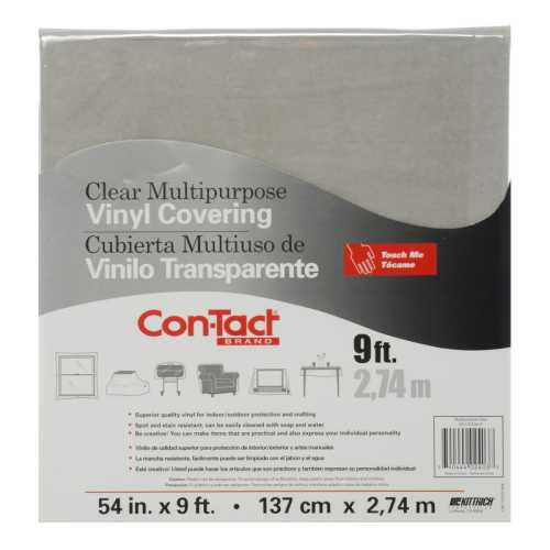 Clear Vinyl Covering, Multipurpose, 54