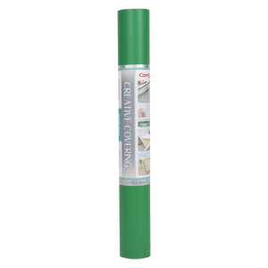 Creative Covering&trade; Adhesive Covering, Green, 18" x 50 ft