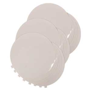 Round Adhesive Blank Replacement Sheets, 8 Per Pack, 3 Packs