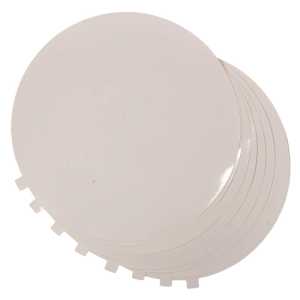 Round Adhesive Blank Replacement Sheets, Pack of 8