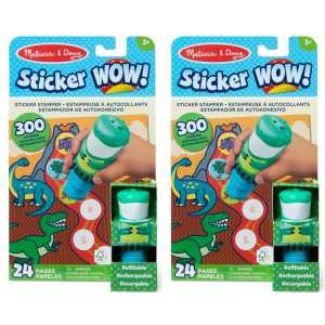 Sticker WOW! Activity Pad Set - Dinosaur, 2 Sets