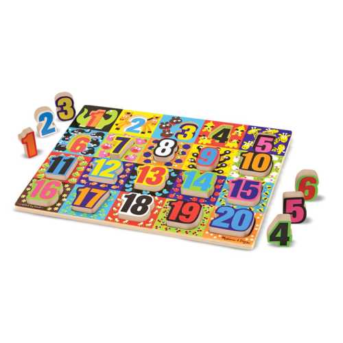 Jumbo Numbers Chunky Puzzle, 12