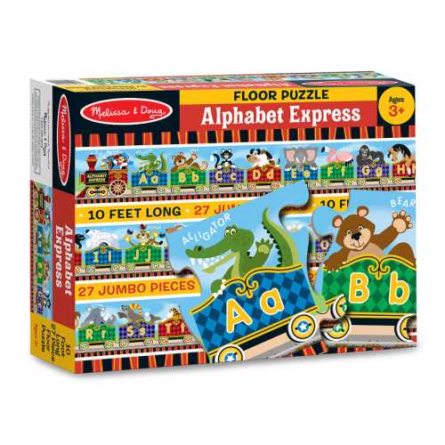 Alphabet Express Floor Puzzle, 10' x 6-1/2