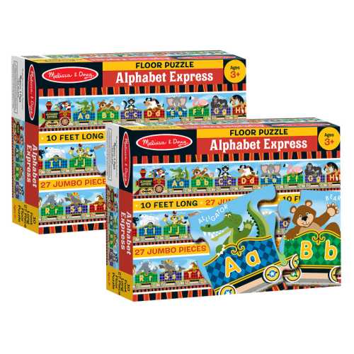 Alphabet Express Floor Puzzle, 10' x 6-1/2