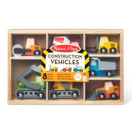 Wooden Construction Site Vehicles