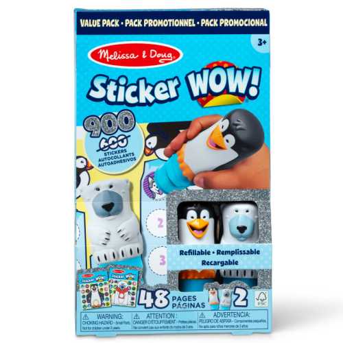 Sticker WOW! Activity Pad & Sticker Stamper Value Pack - Winter