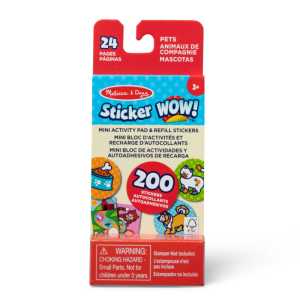 Sticker WOW! Mini Activity Pad with Refill Stickers - Pets