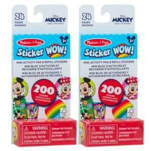 Disney Sticker WOW! Activity Pads, 2 Set
