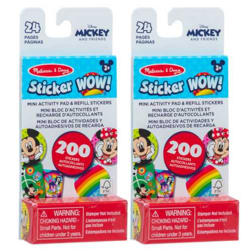 Disney Sticker WOW! Activity Pads, 2 Set
