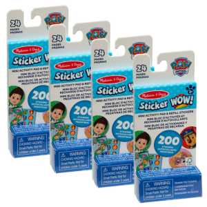 PAW Patrol Sticker Activity Pads, 4 Set
