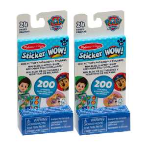 PAW Patrol Sticker WOW! Activity Pads, 2 Set