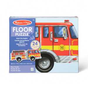 Giant Fire Truck 24-Piece Floor Puzzle