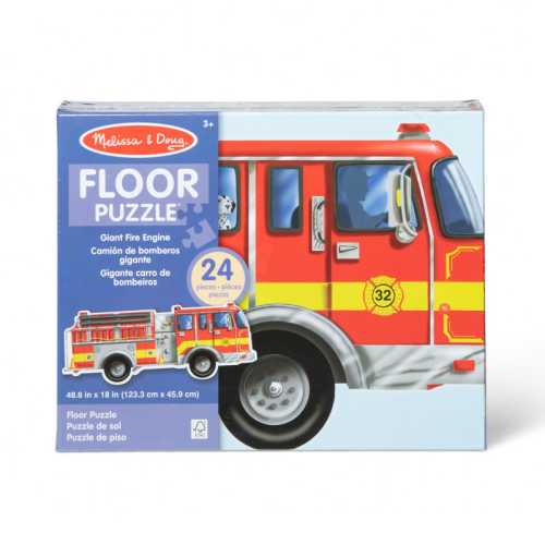 Giant Fire Truck 24-Piece Floor Puzzle