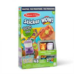 Sticker WOW! Activity Pad & Sticker Stamper Value Pack-Dinosaur