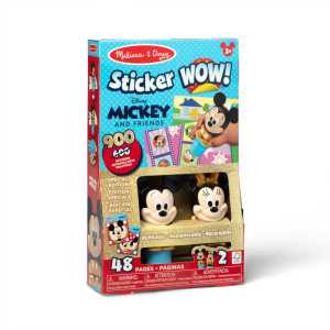 Sticker WOW! Activity Pad & Sticker Stamper Value Pack-Mickey & Minnie