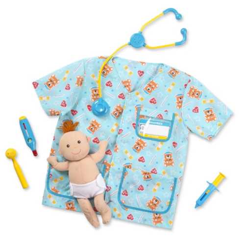 Pediatric Nurse Role Play Costume Set