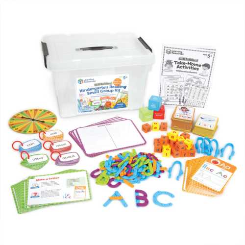 Skill Builders Kindergarten Reading Classroom Kit, 301 Pieces