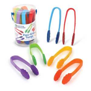 Flex-Grip Tongs, Set of 6
