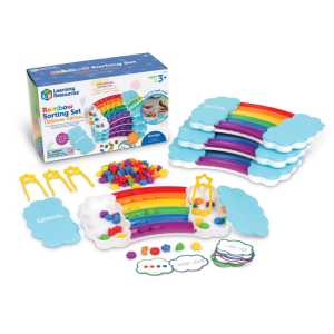 Rainbow Sorting Trays Classroom Edition