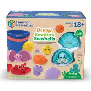 Ocean Emotion Seashells, 19 Pieces