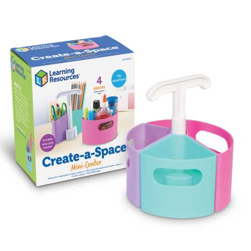 Create-A-Space&trade; Mini-Center Pastel