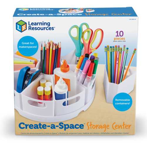 Create-A-Space&trade; Storage Center, White
