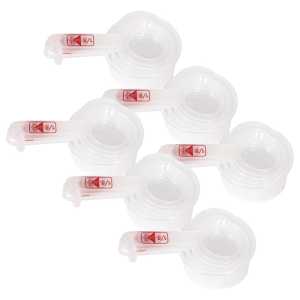 Measuring Cups, 5 Per Set, 6 Sets