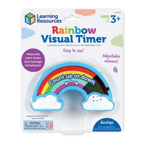 Rainbow Countdown Visual Timer