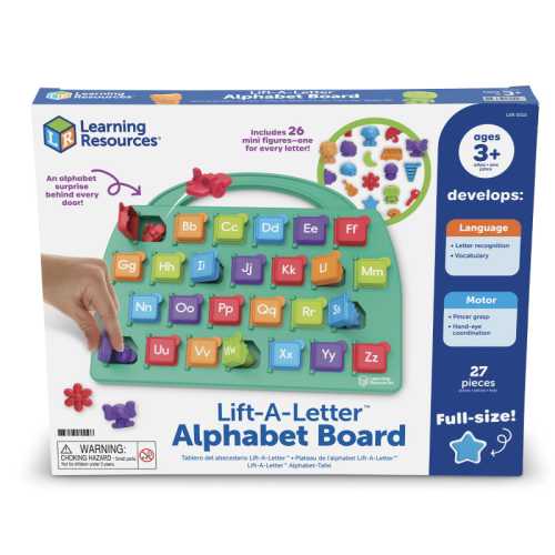 Lift-A-Letter Alphabet Board