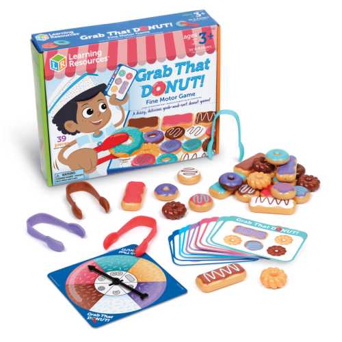 Grab That Donut! Fine Motor Game