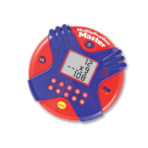 Multiplication Master Electronic Flash Card&trade;
