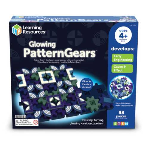 Gears Glowing PatternGears Building Set