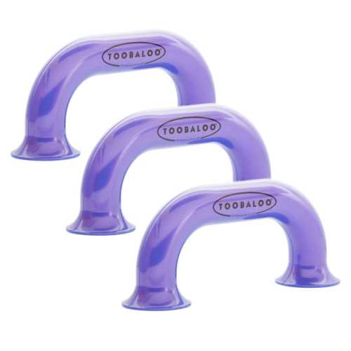 Toobaloo&reg; Auditory Feedback Educational Tool, Purple, Pack of 3